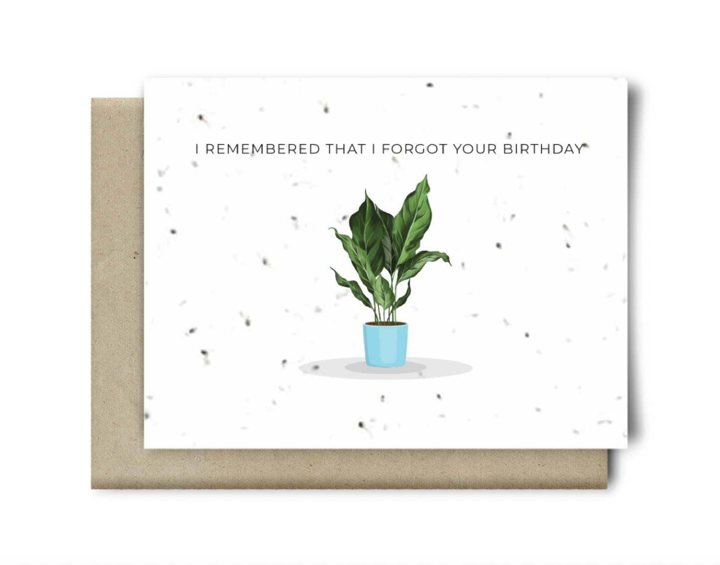 כרטיס ברכה נשתל - Remembered Forgot