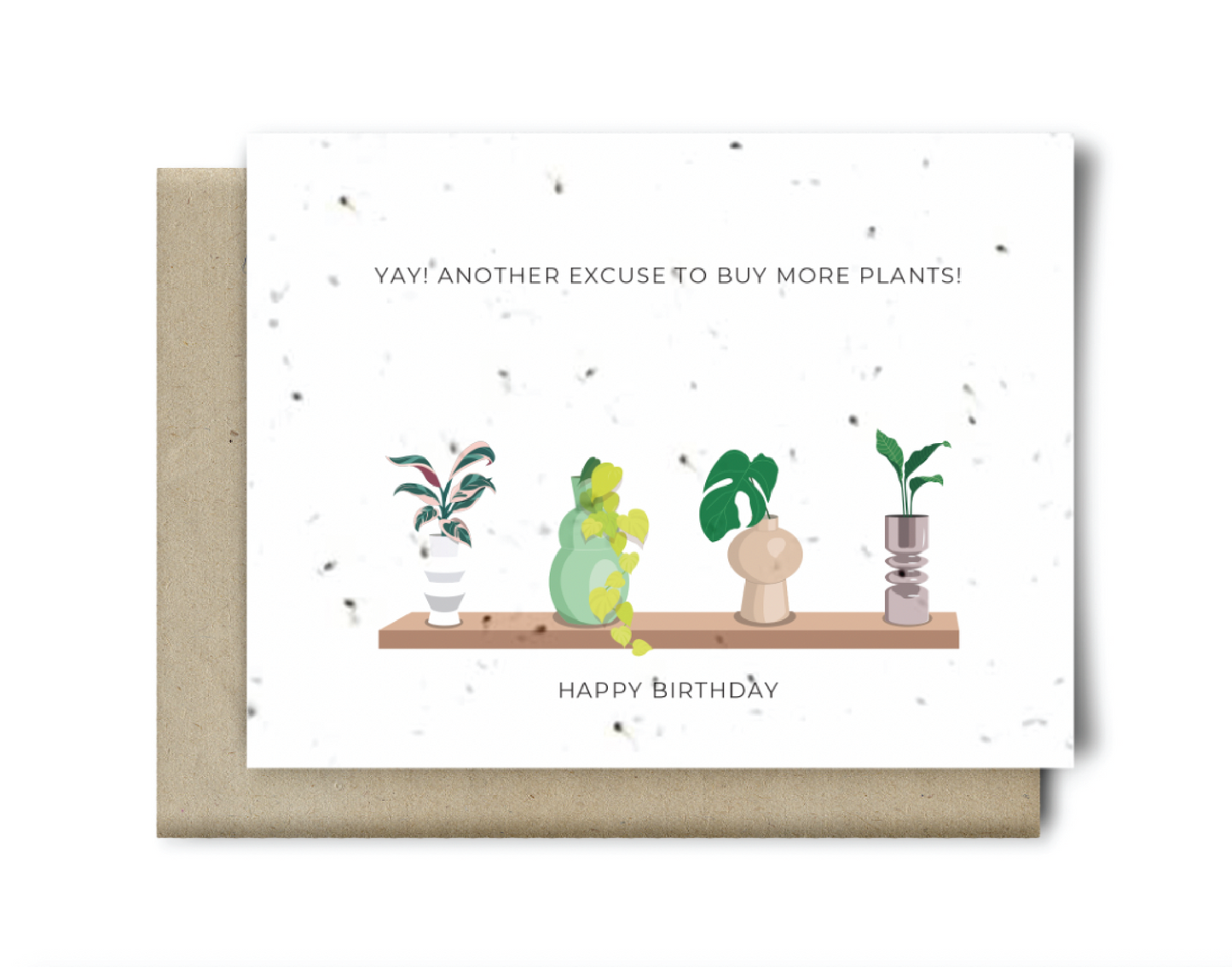 כרטיס ברכה נשתל - Birthday Plants